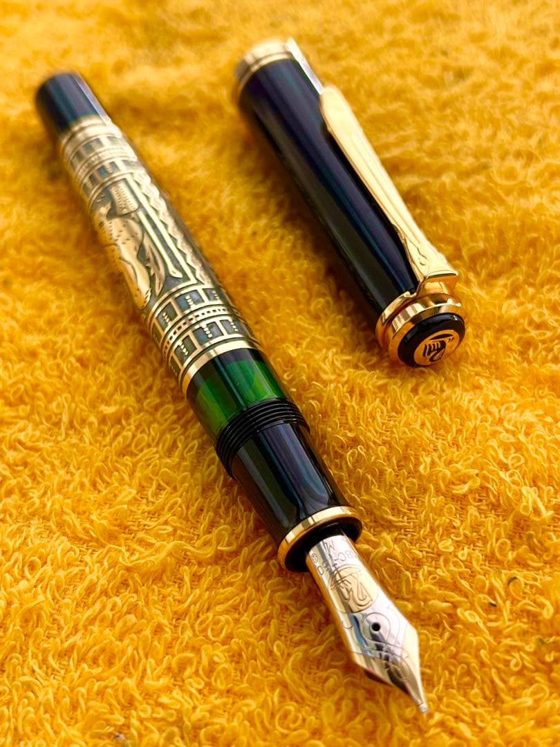 ペリカン ビッグトレド M900 万年筆 M 中字　EN刻印