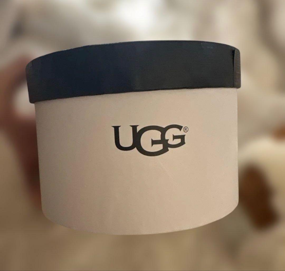 U*i様 新品✨️UGG フェイクファー 耳あて ホワイト