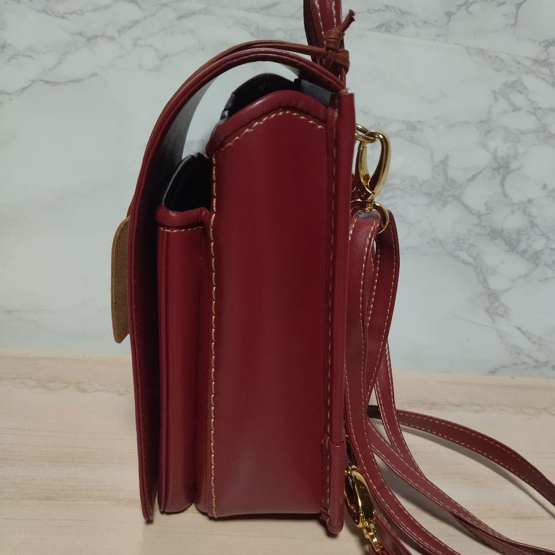 村瀬鞄行　大人のランドセル　ミミラン　バックパック　レッド　日本製