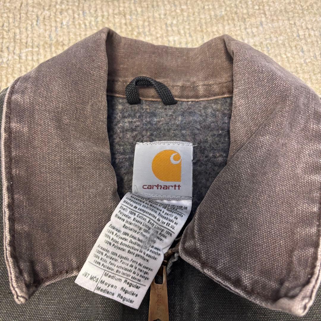 00s Carhartt デトロイトジャケット モスグリーン MOS サイズM