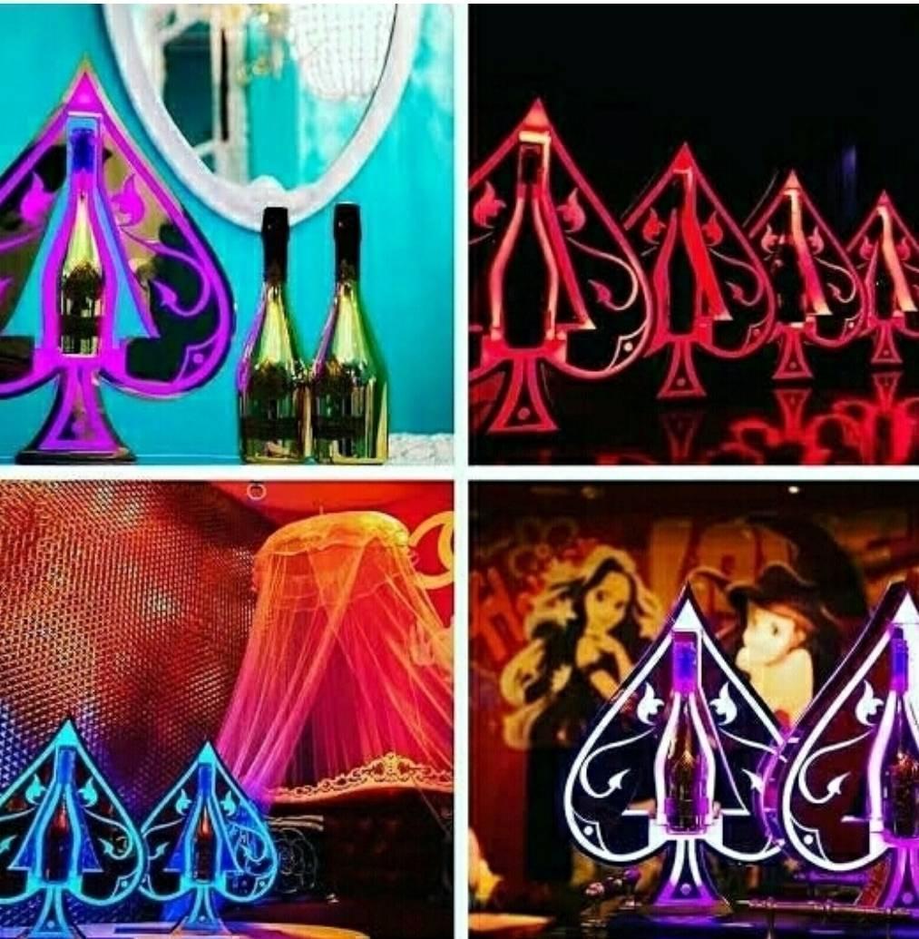 劇レア アルマンド ディスプレイ LED ライト シャンパン ホスト キャバクラ