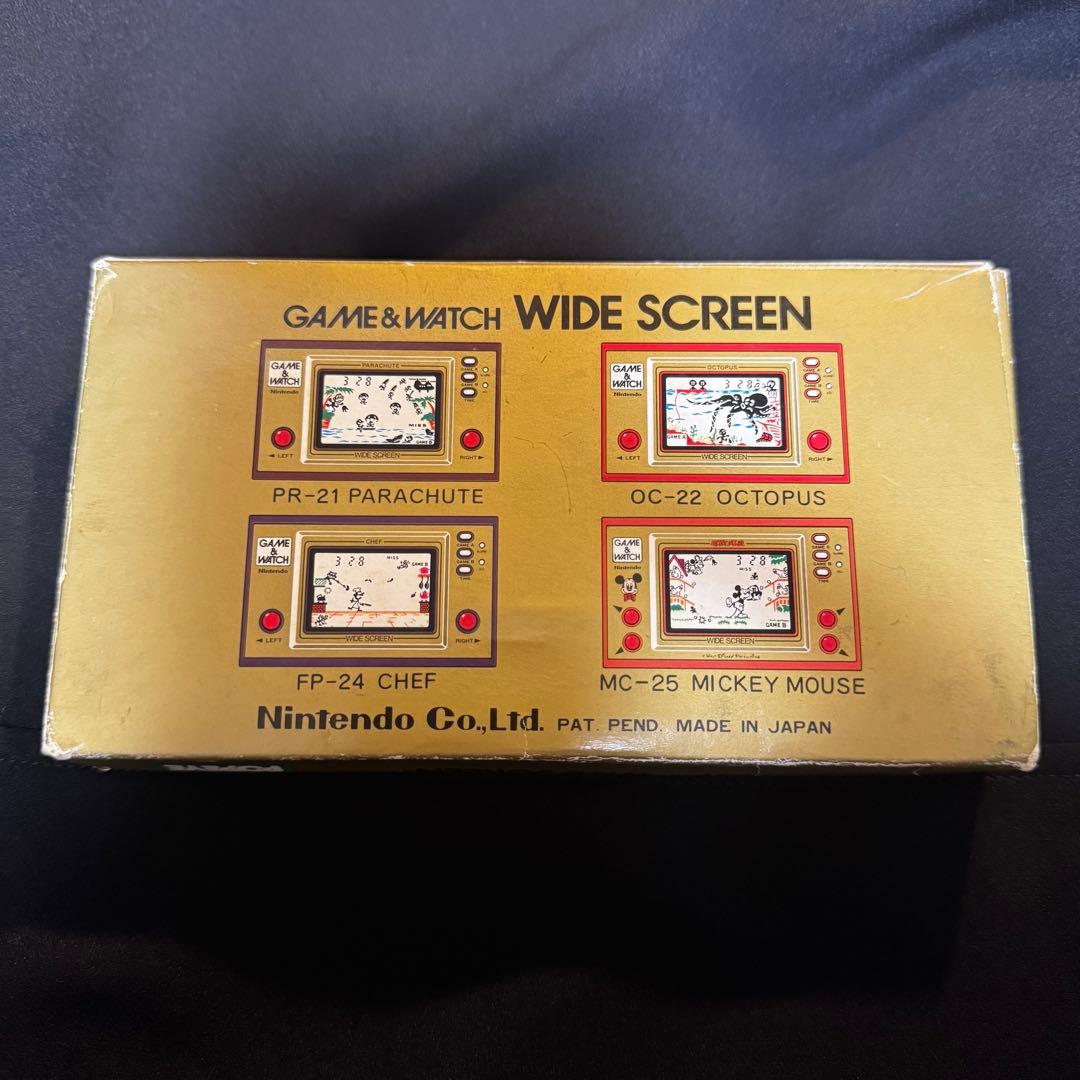 ゲーム&ウォッチ（1981年製）