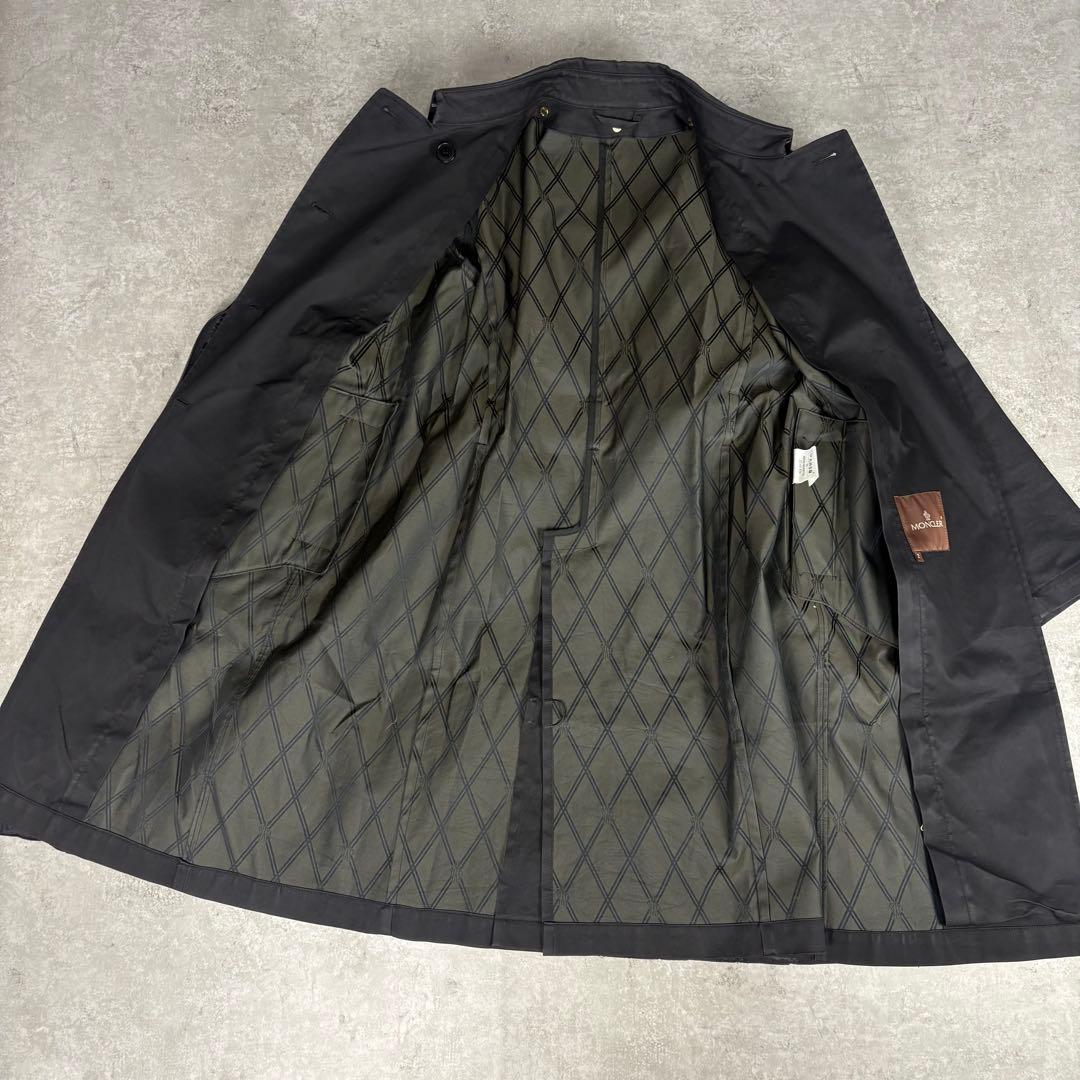 【希少・茶タグ】モンクレール ダブルブレスト トレンチ ダウンコート サイズ2