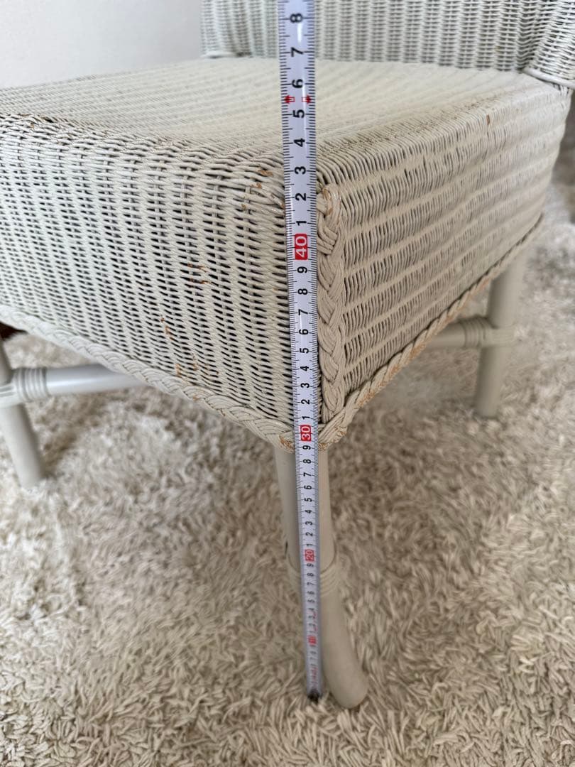 ロイドルームチェア　アンティーク シャビー ①