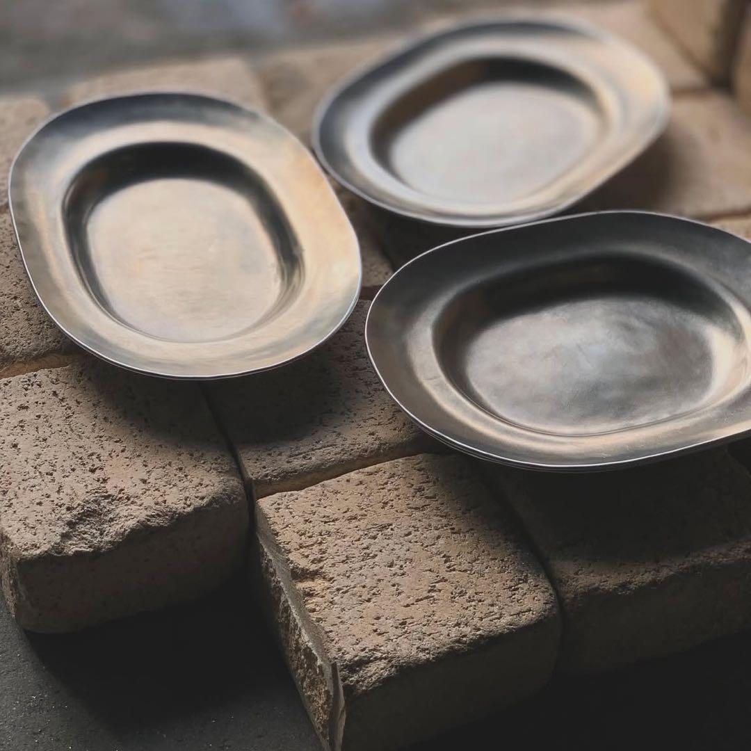 【2枚組】 永島義教 アルミオーバルプレートM