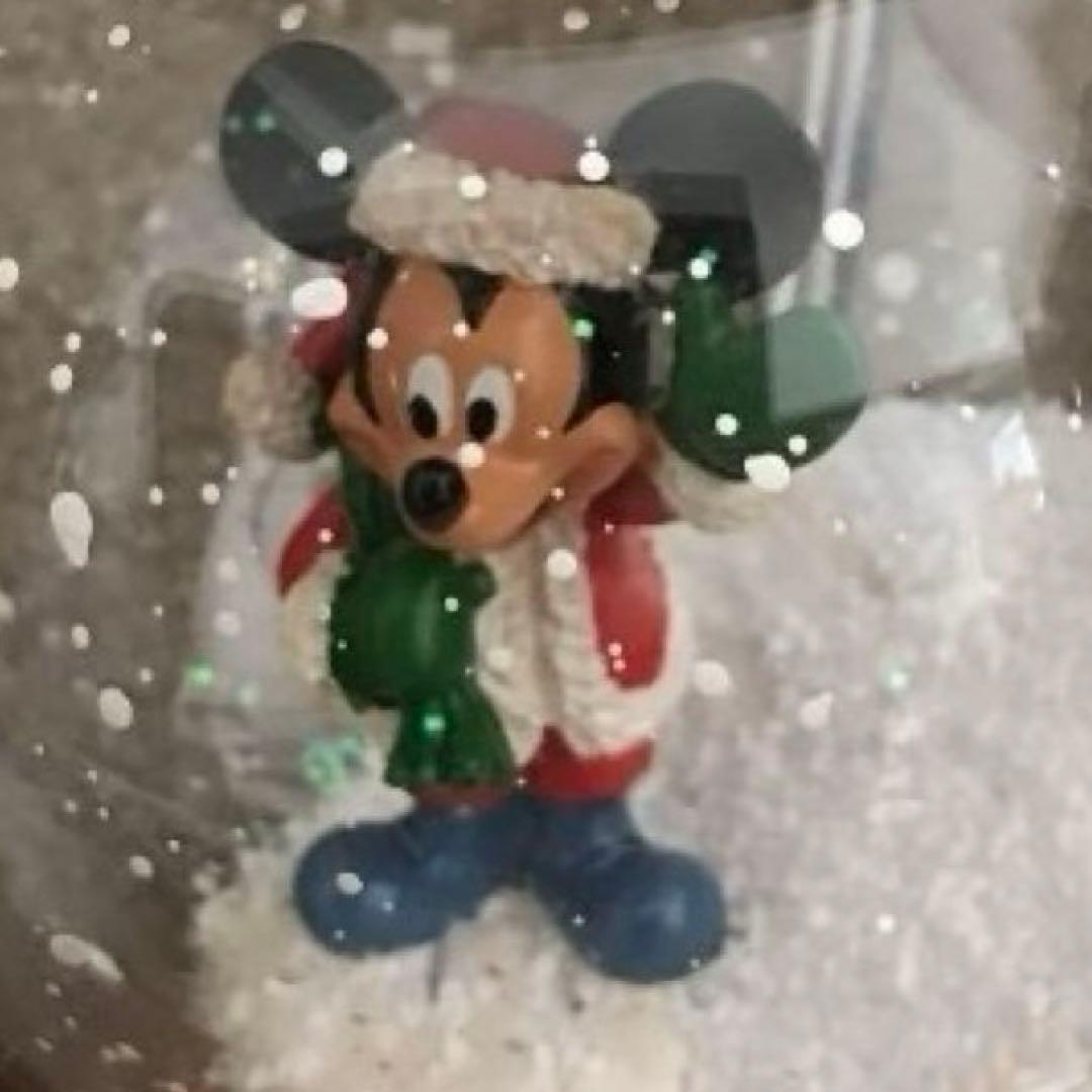 ミッキー&ミニー　二個セット　クリスマスオーナメント ディズニーランドパリ
