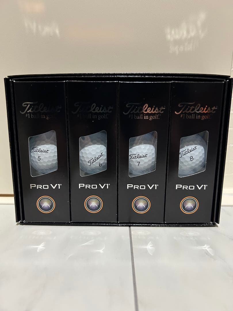 タイトリストプロV1 PROV1 ゴルフボール25年ハイナンバー 6ダース72個