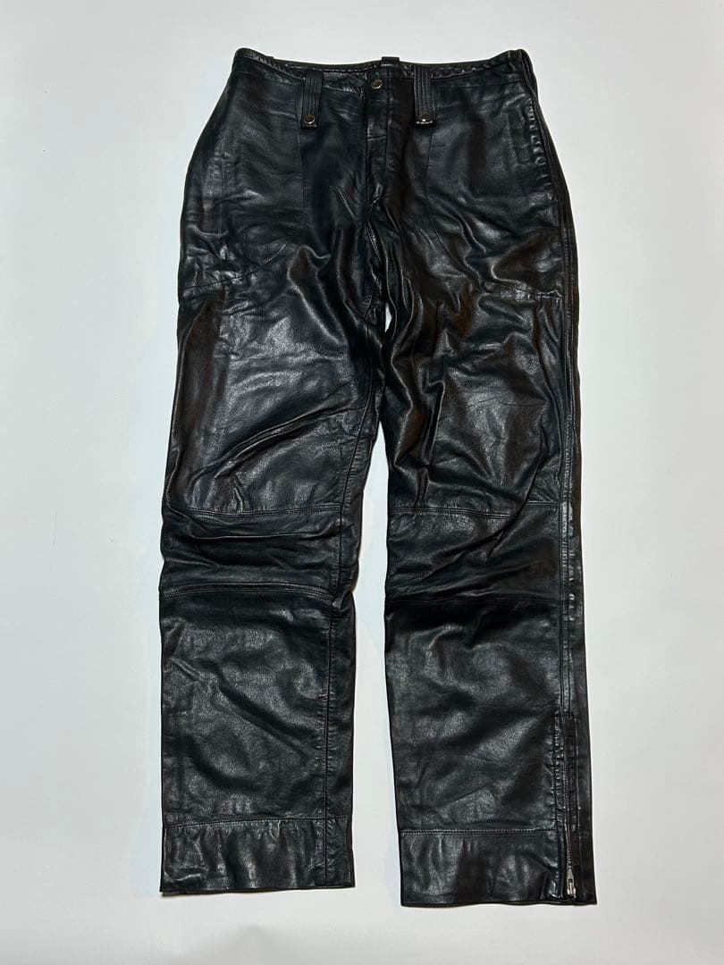 激レア1995AW OLD UNDER COVER レザーパンツ