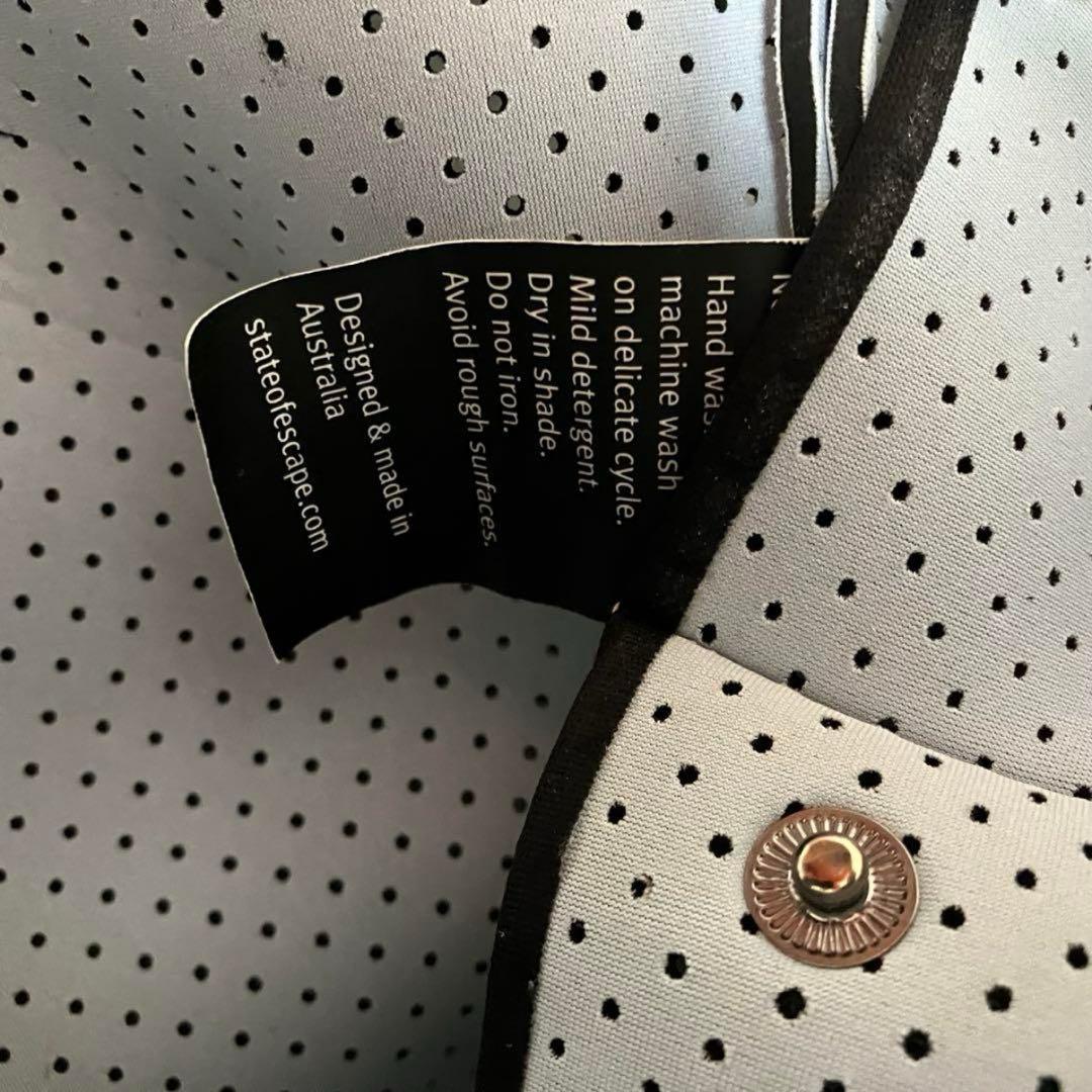 付属品完備 ステートオブエスケープ マザーズバッグ トートバッグ ブルー 大容量