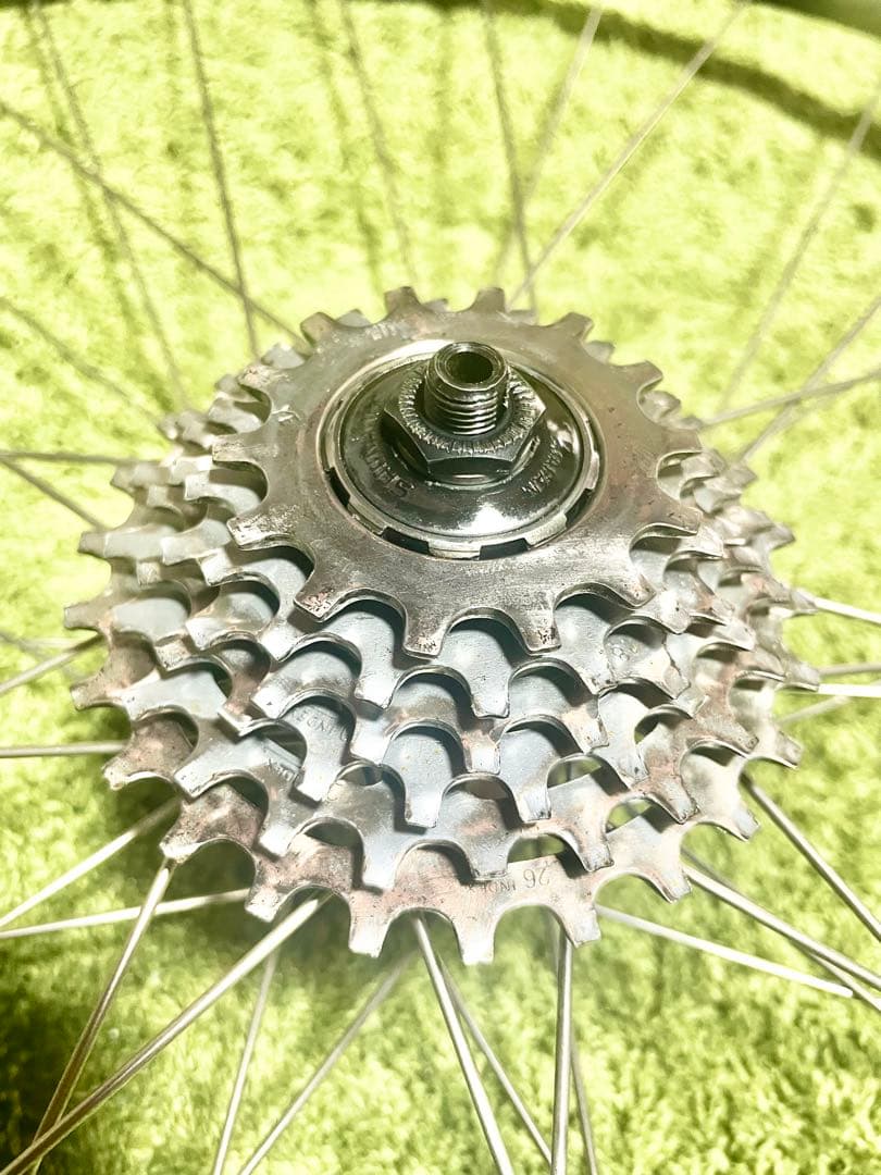 動画あり！ ★希少ヴィンテージ☆ Shimano シマノ ホイールセット