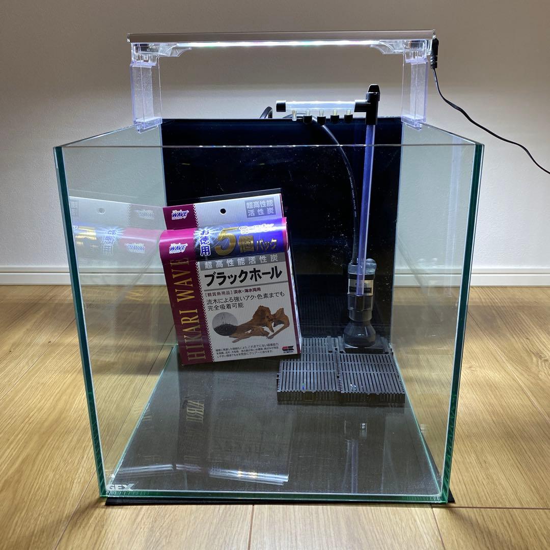 水槽　30キューブ　アクアテラリウム