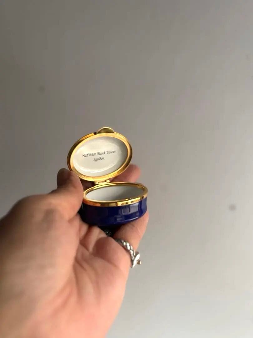 802 HALCYON DAYS ハルシオンデイズ エナメルボックス② 英国製