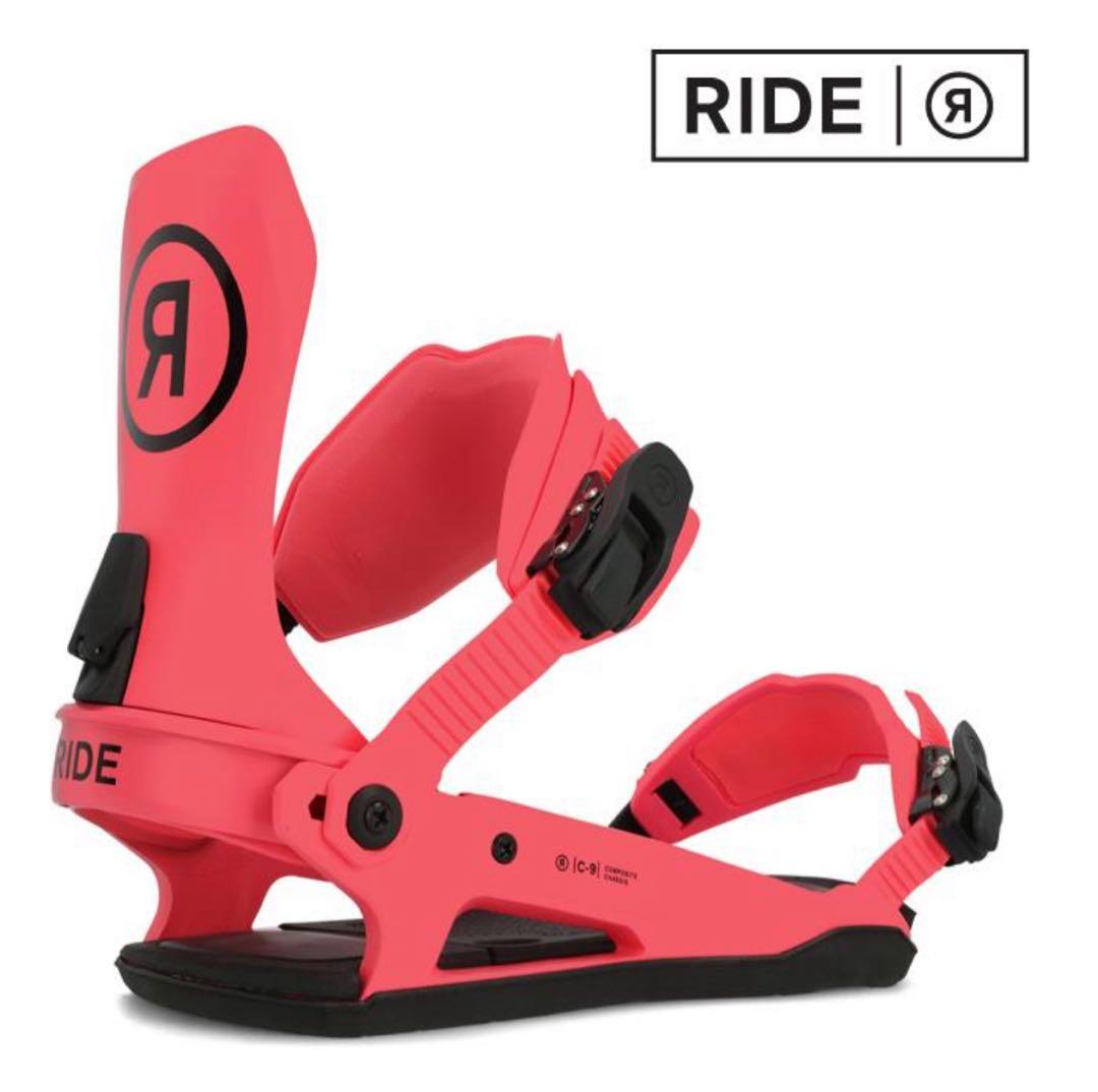 スノーボード ビンディング ライド RIDE C-9 ピンク 23-24 M