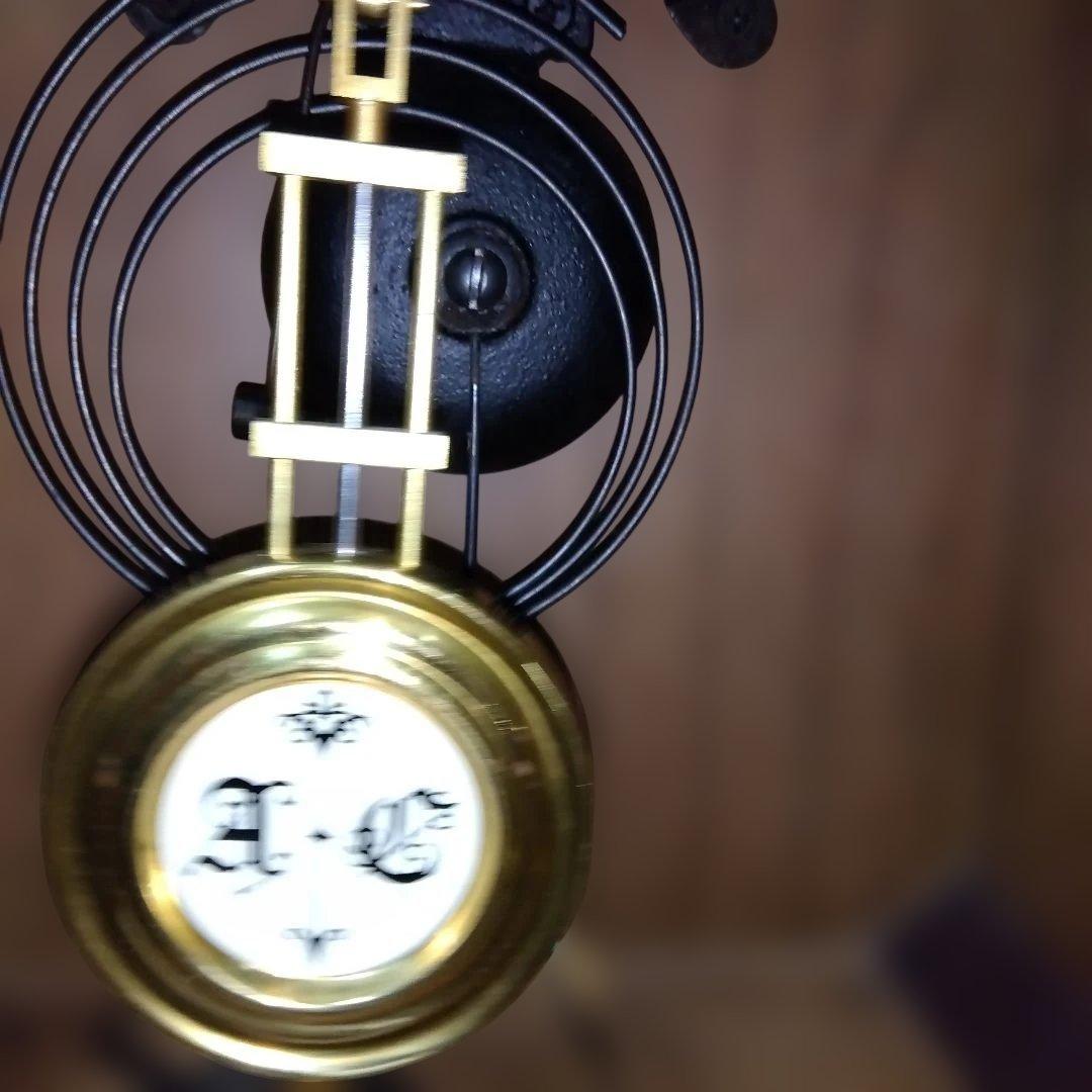 振り子式ゼンマイ掛時計