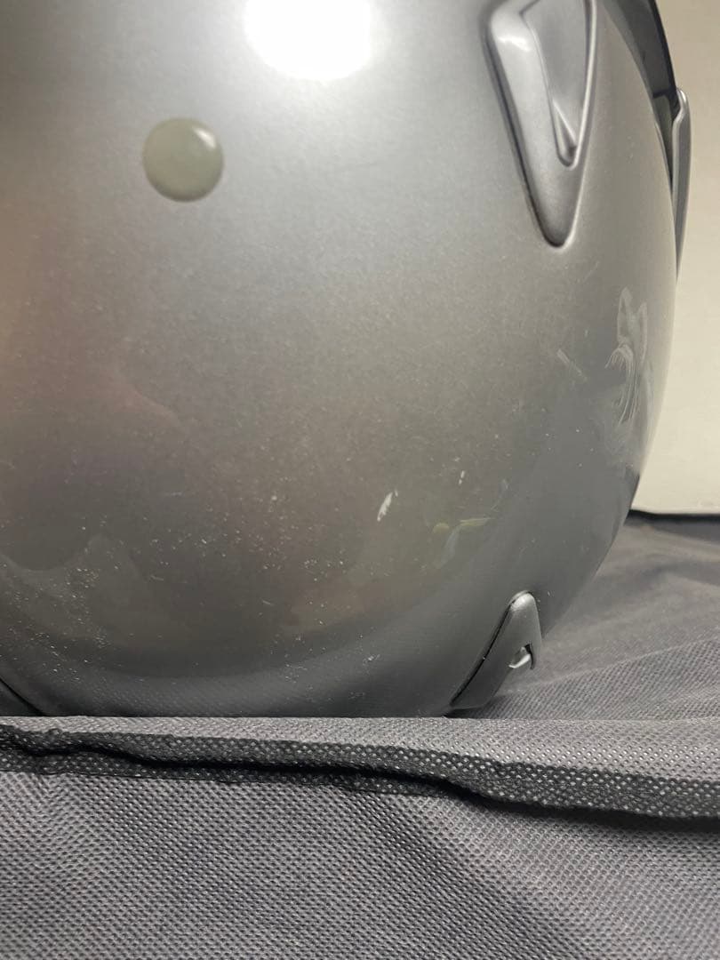 SZ シルバー ジェットヘルメット