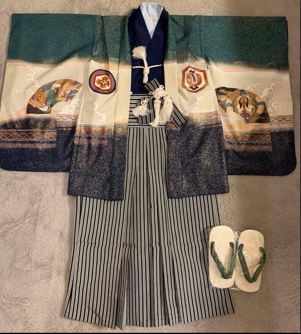 【5歳男の子】七五三　羽織袴セット