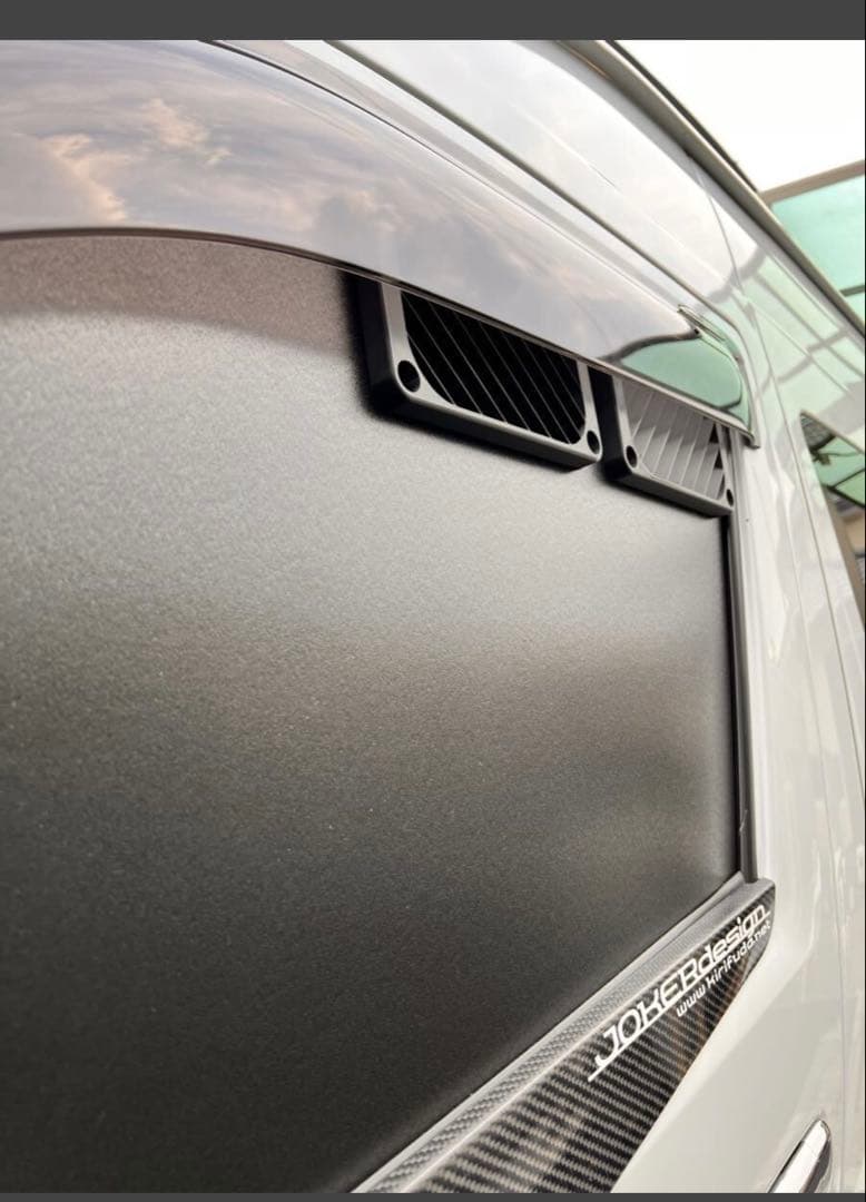 ハイエース用 エコフロー ウェイブ2 . 3 吸換気ダクト 組立済み