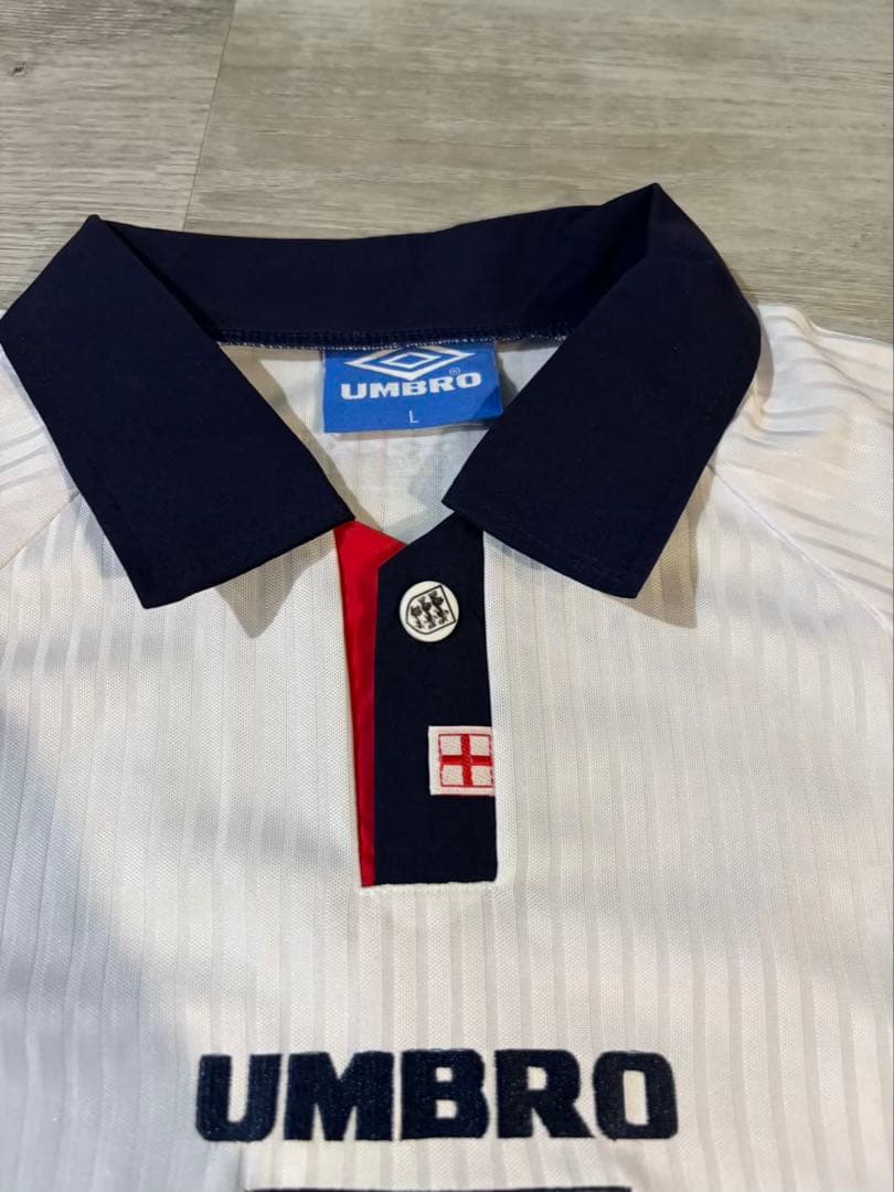 433 UMBRO 1998年 イングランド代表 ベッカムシャツ