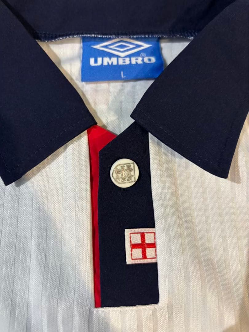 433 UMBRO 1998年 イングランド代表 ベッカムシャツ