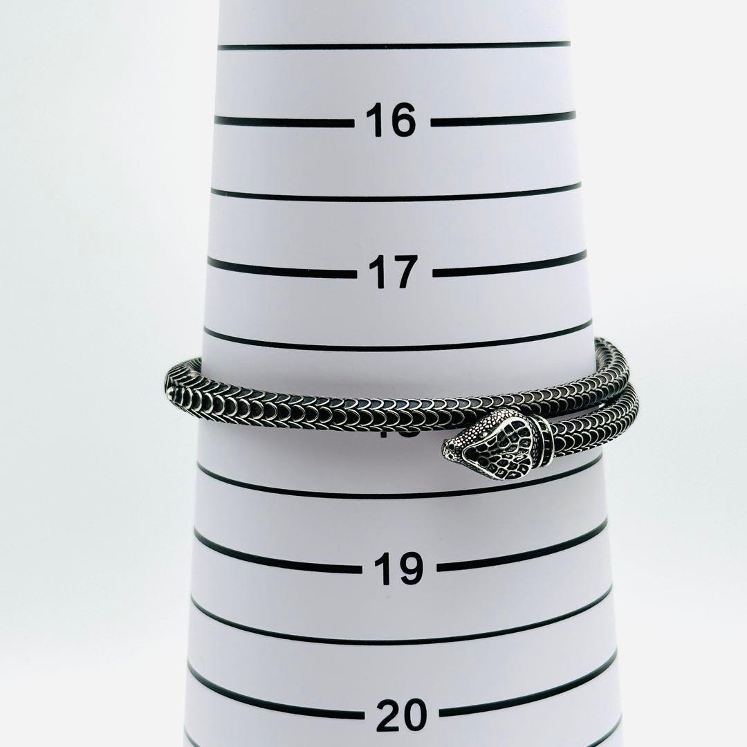 GUCCI ガーデンスネーク　シルバー　バングル　Ag925 ブレスレット　ヘビ