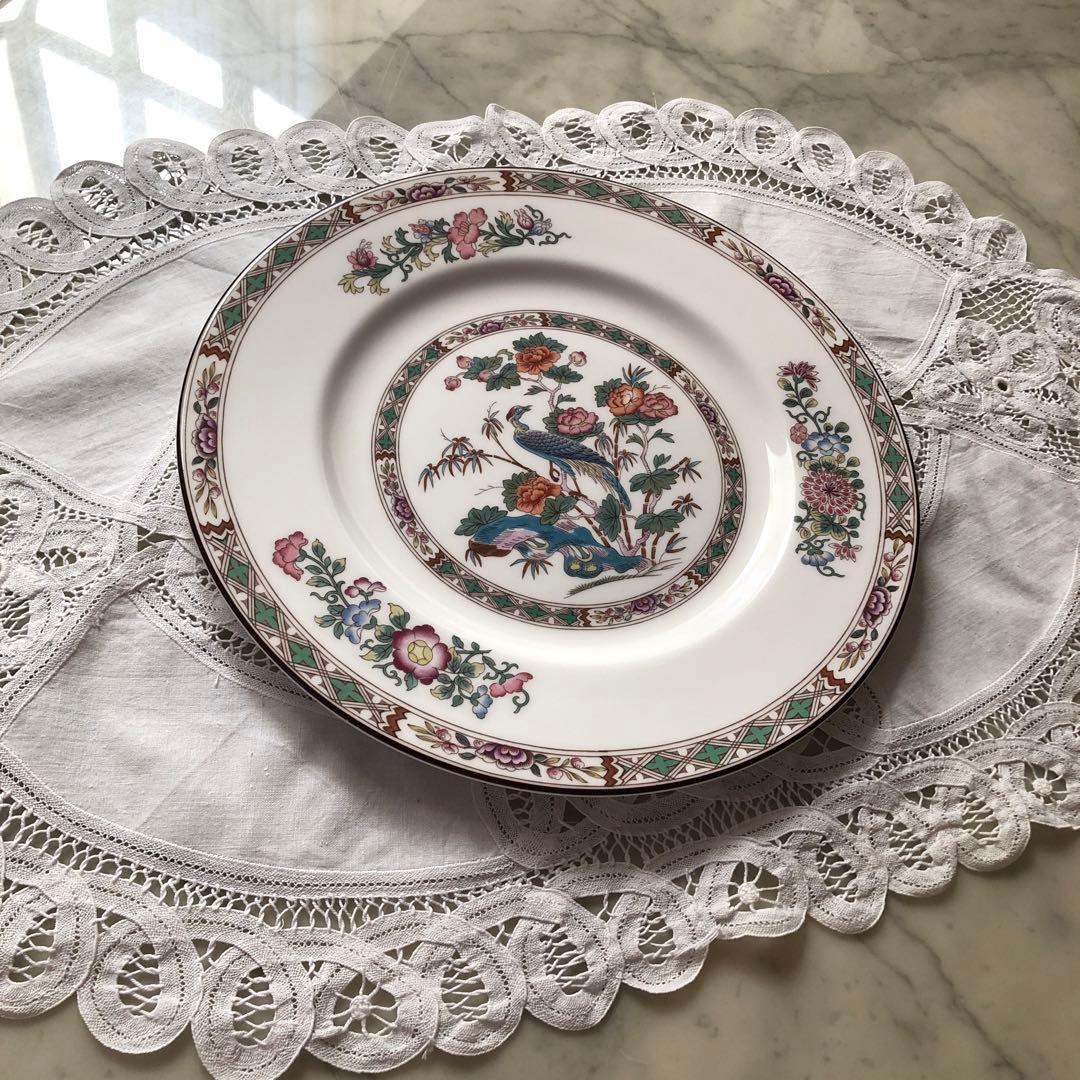 イギリス　ヴィンテージ　ウェッジウッド　シノワズリ　九谷　プレート