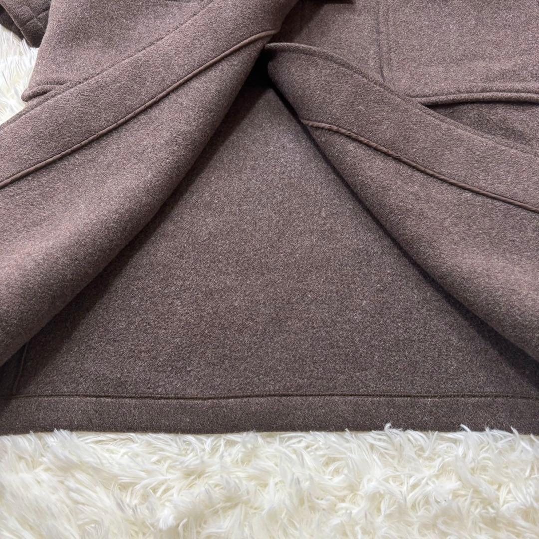 英国製 マーガレットハウエル ダッフルコート ビックシルエット 厚手 ウール