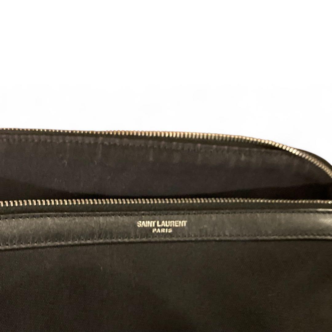 SAINT LAURENT バムバッグ ボディバッグ ウェストポーチ 黒 美品