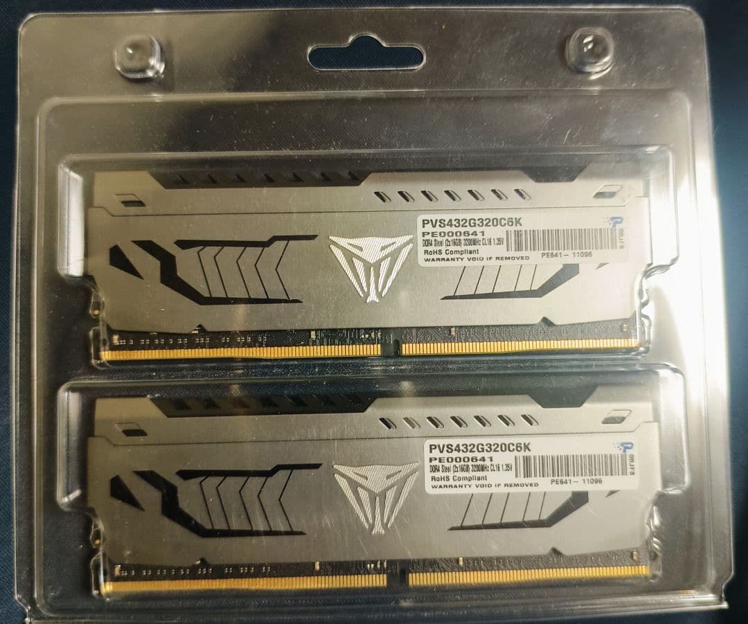 DDR4 16GB x2 3200MHz VIPER PCメモリー　RAM
