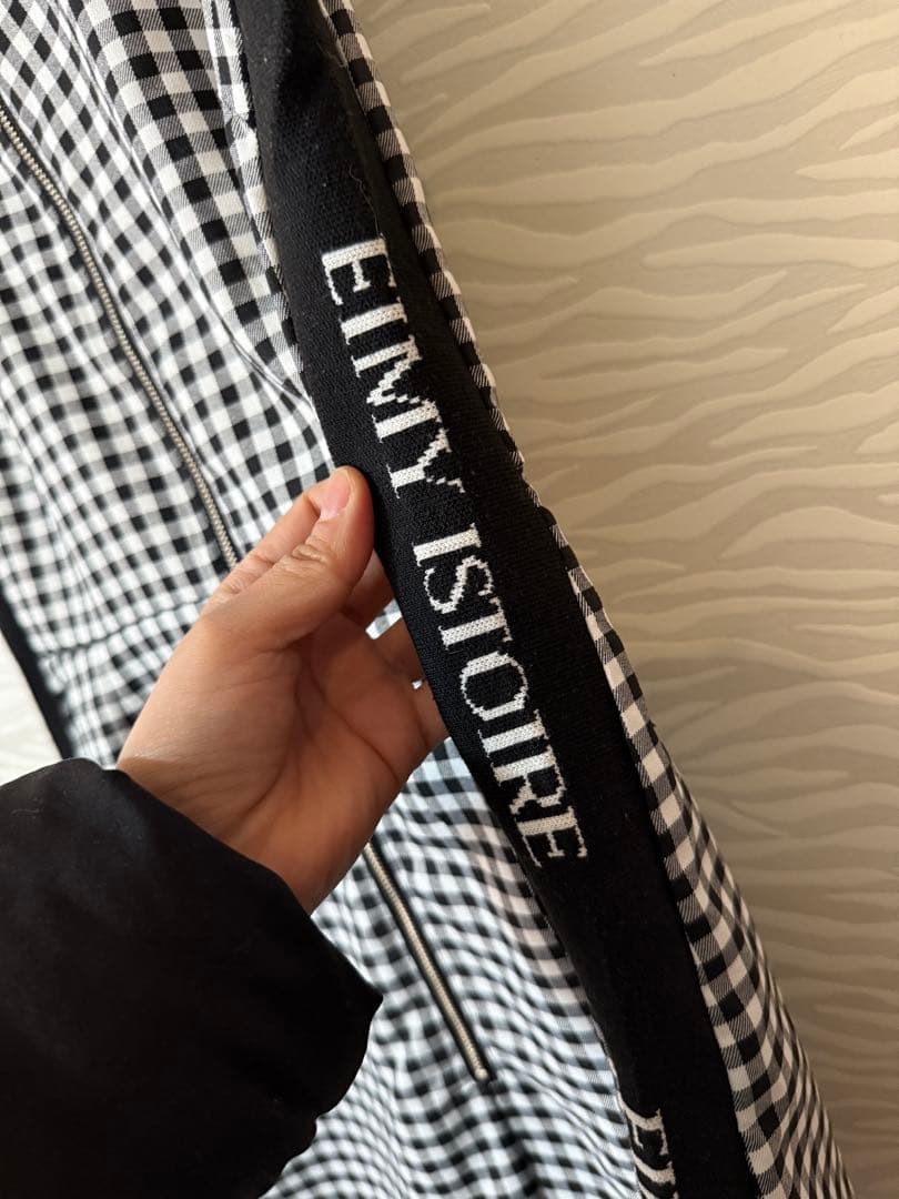 Eimy Golf Eimy Istoire ギンガムチェックジップワンピース