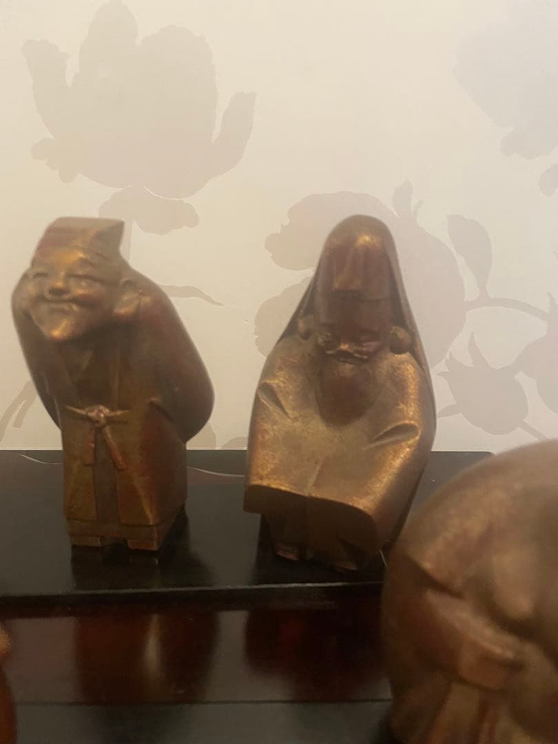 美品　高級　鉄製　七福神 鉄製置物 7体セット　高級七福神