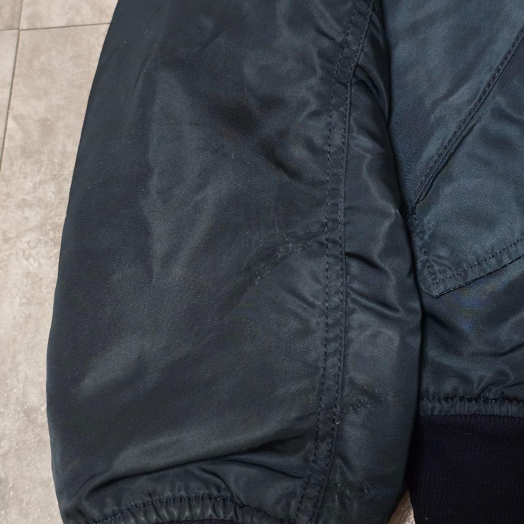 80s USA製 ALPHA MA-1 MIL-J-82790J IDEAL M