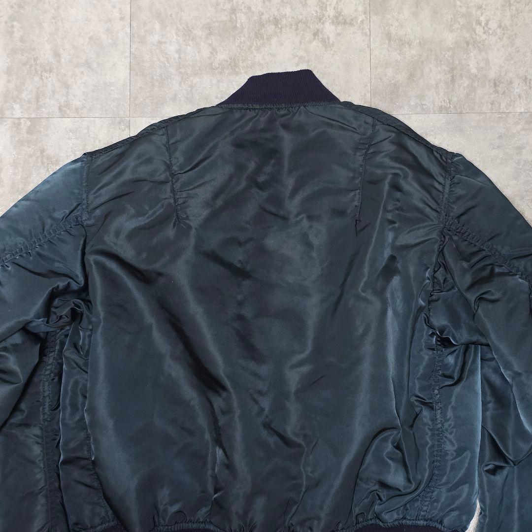 80s USA製 ALPHA MA-1 MIL-J-82790J IDEAL M