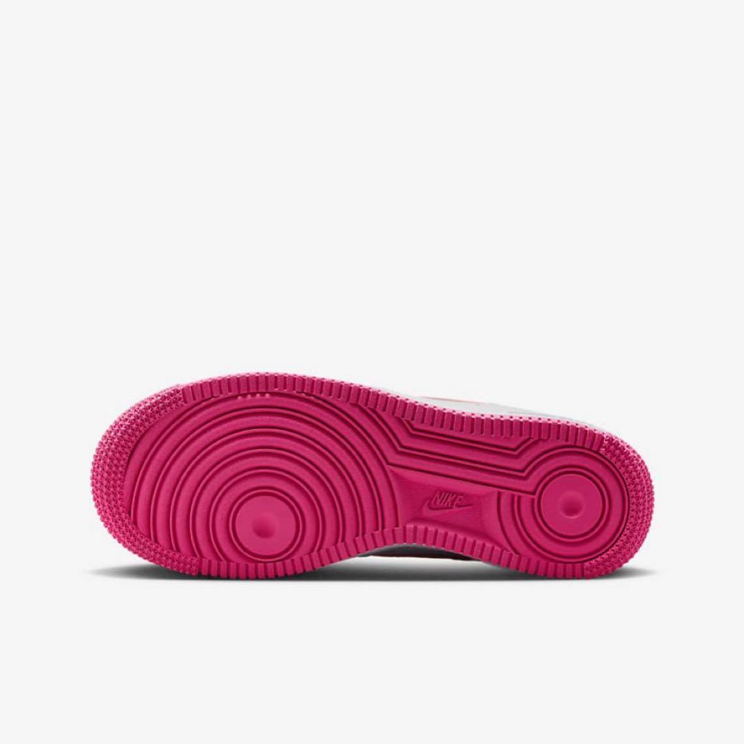 【新品23cm】NIKE エアフォース１GS ホワイト/ピンク