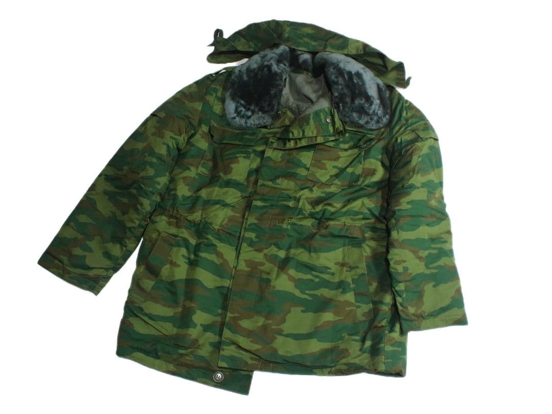 ロシア軍 実物 チェチェン紛争 VSR-98 フローラ迷彩 防寒着 50-4