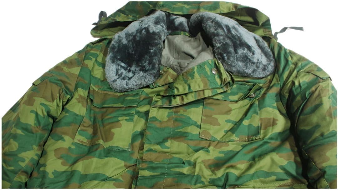 ロシア軍 実物 チェチェン紛争 VSR-98 フローラ迷彩 防寒着 50-4