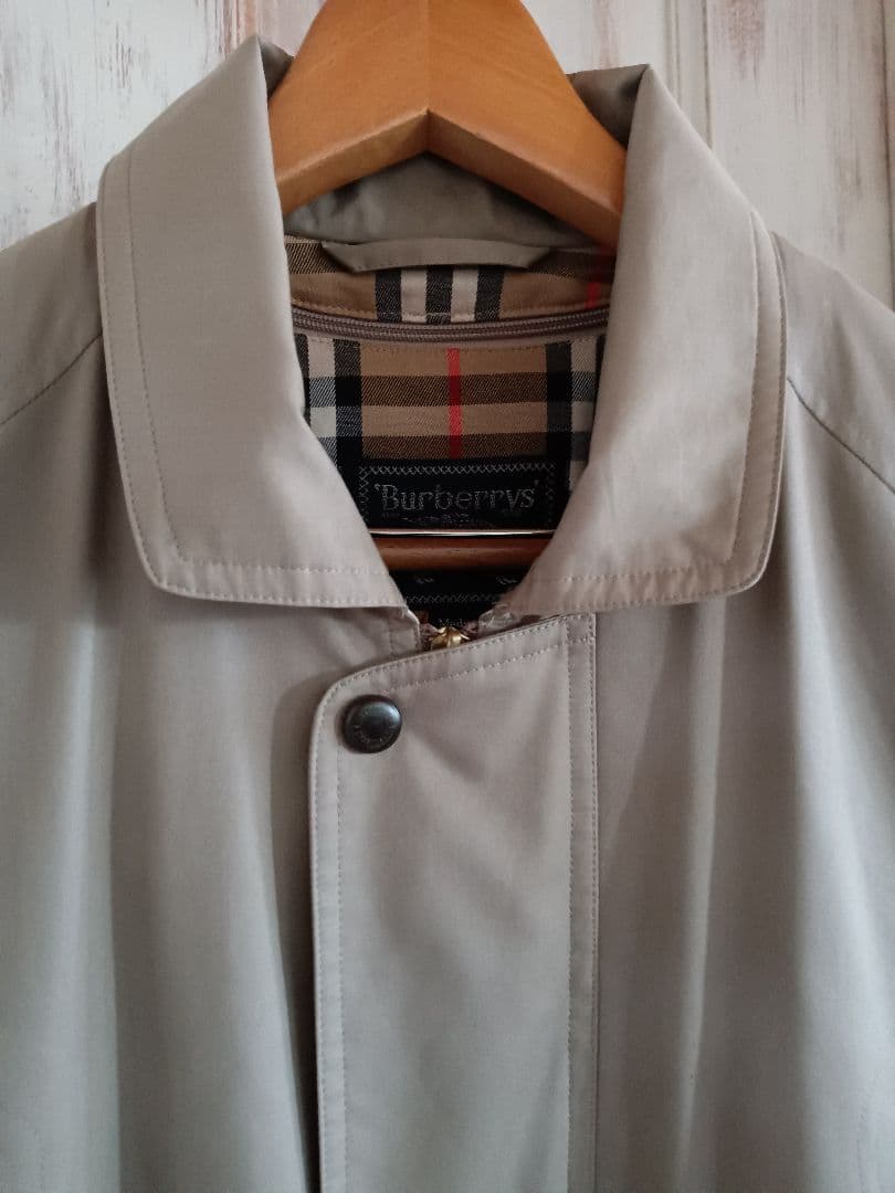 美品【Burberrys】ダウントレンチコート