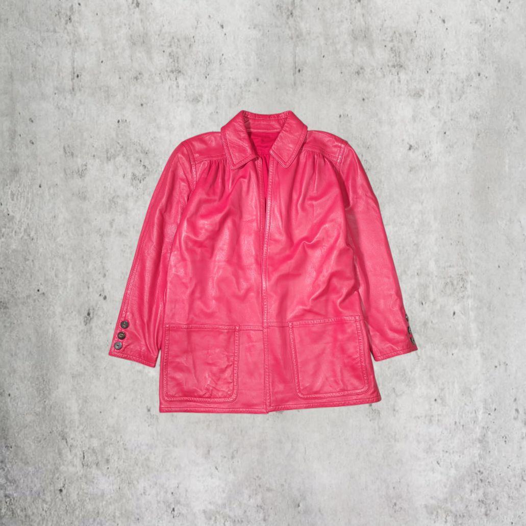 【80~90s】 Valentino Garavani LeatherCoat