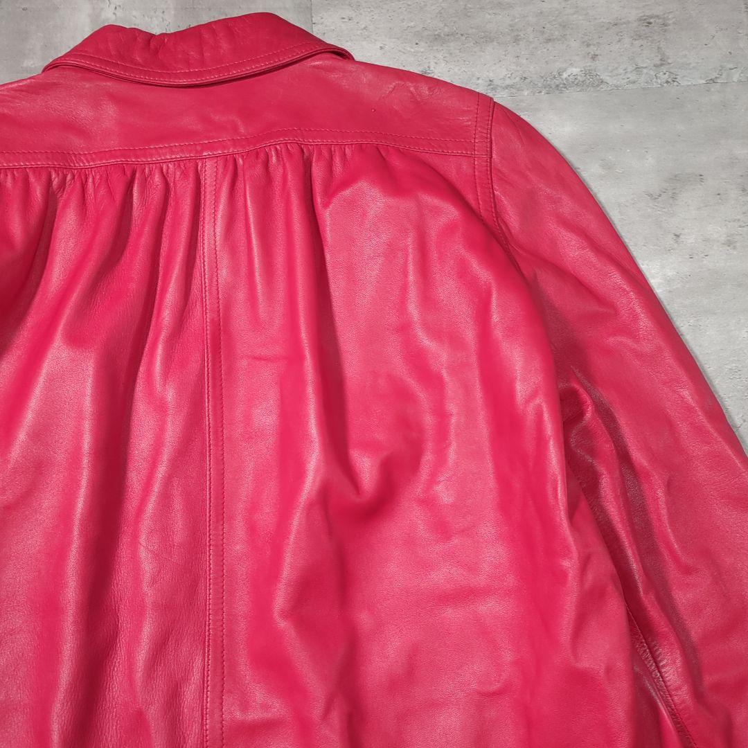 【80~90s】 Valentino Garavani LeatherCoat