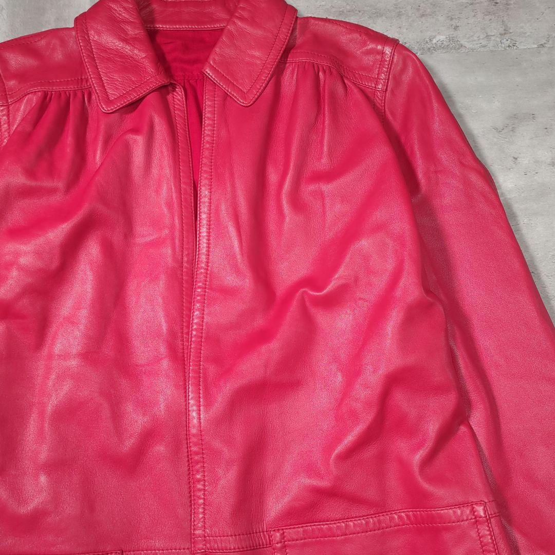 【80~90s】 Valentino Garavani LeatherCoat