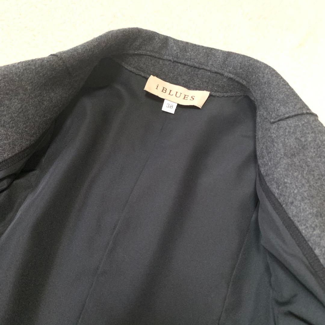 ★ ぷ一さん様　マックスマーラロングコート❤︎ダブルフェイス❤︎花柄刺繍Aライン　M