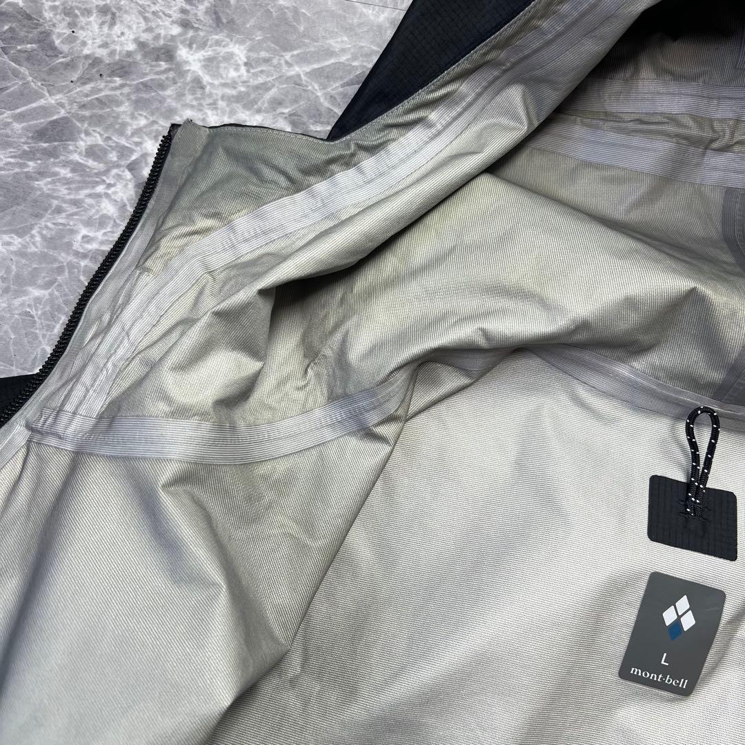 モンベル　レインダンサー　ジャケット　ゴアテックス　黒　L メンズ　アウトドア