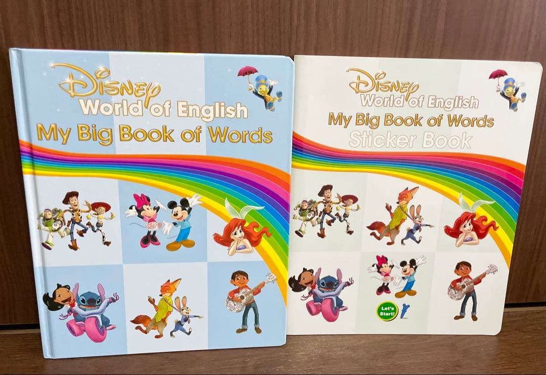 【美品】　DWE マイビッグブックオブワーズ　 ディズニー英語　絵辞書