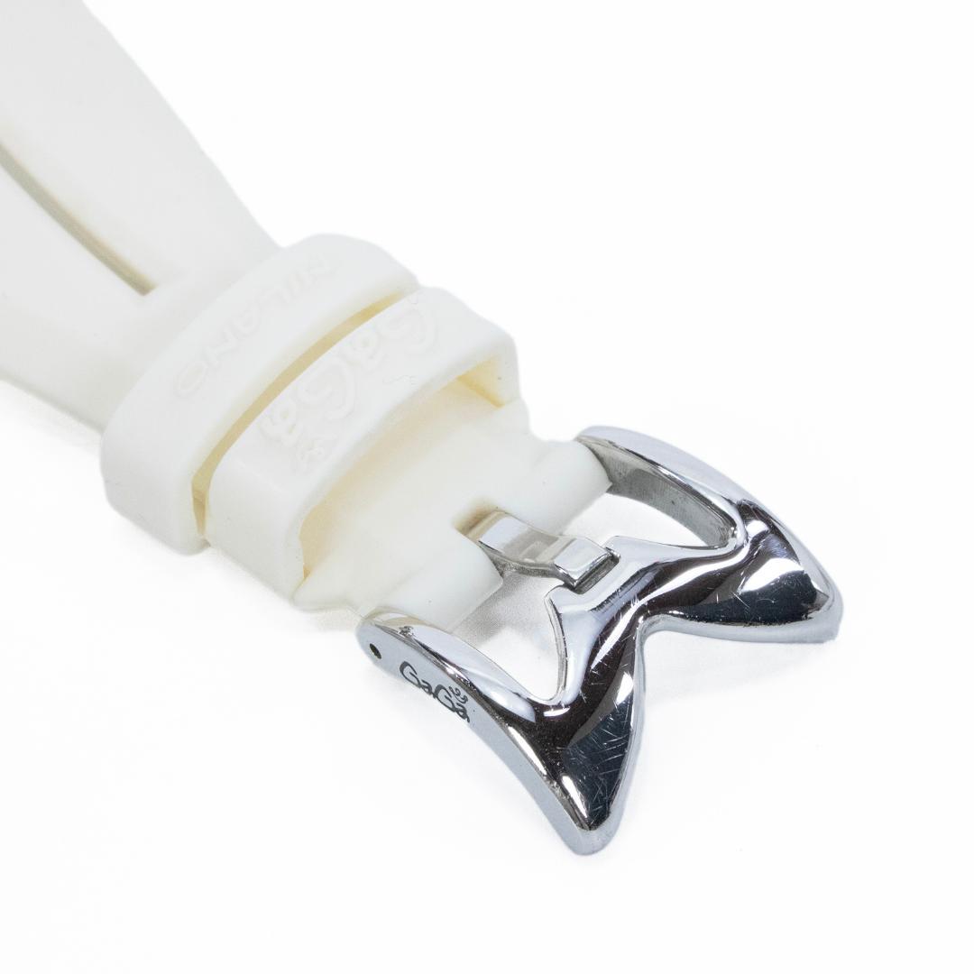 ガガミラノ 腕時計 メンズ ダイヤカスタム クロノ48mm 白 クロノグラフ