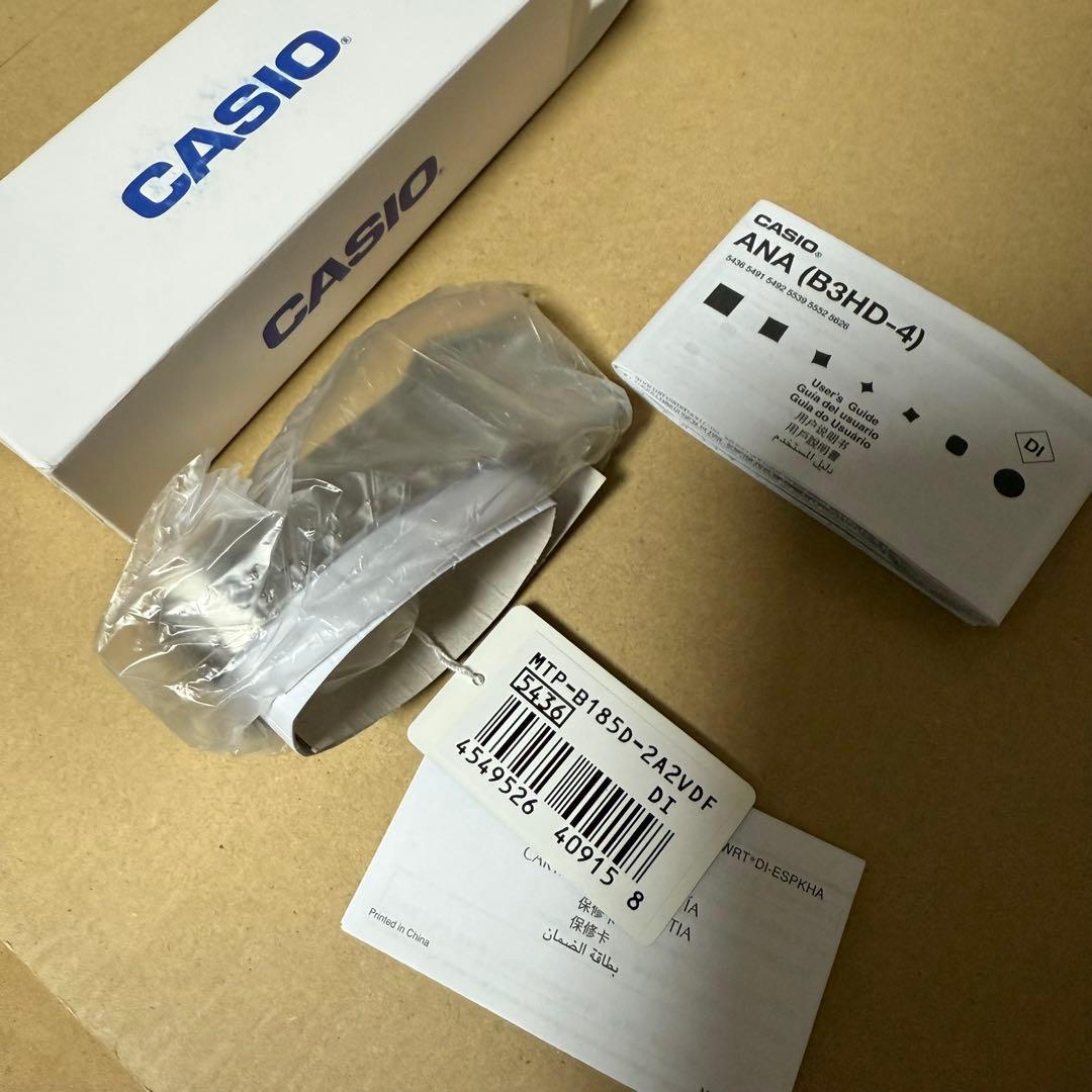 【日本未発売】CASIO ✨大人気MTP-B185D-2A2VD