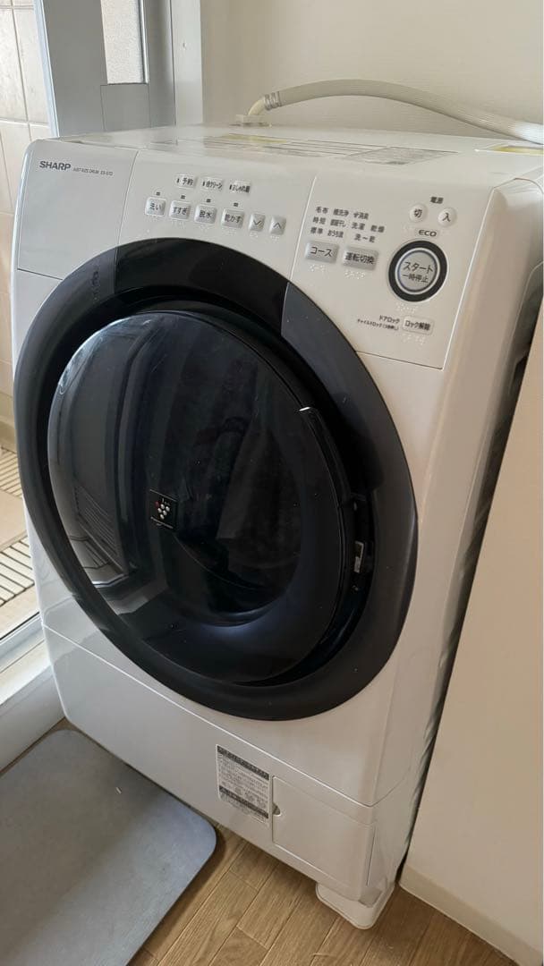 oooogaさん専用　SHARP ドラム式洗濯機 ES-S7D-WL