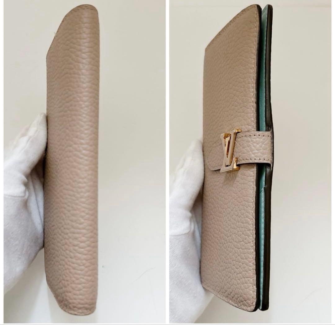 5ズ LV ヴェルティカル ウォレット カプシーヌ トリヨン