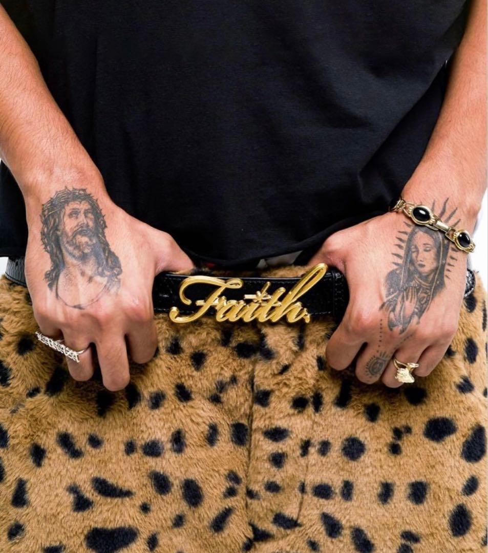 faithbyluis beltゴールド　円堂守　元マッチョ着用
