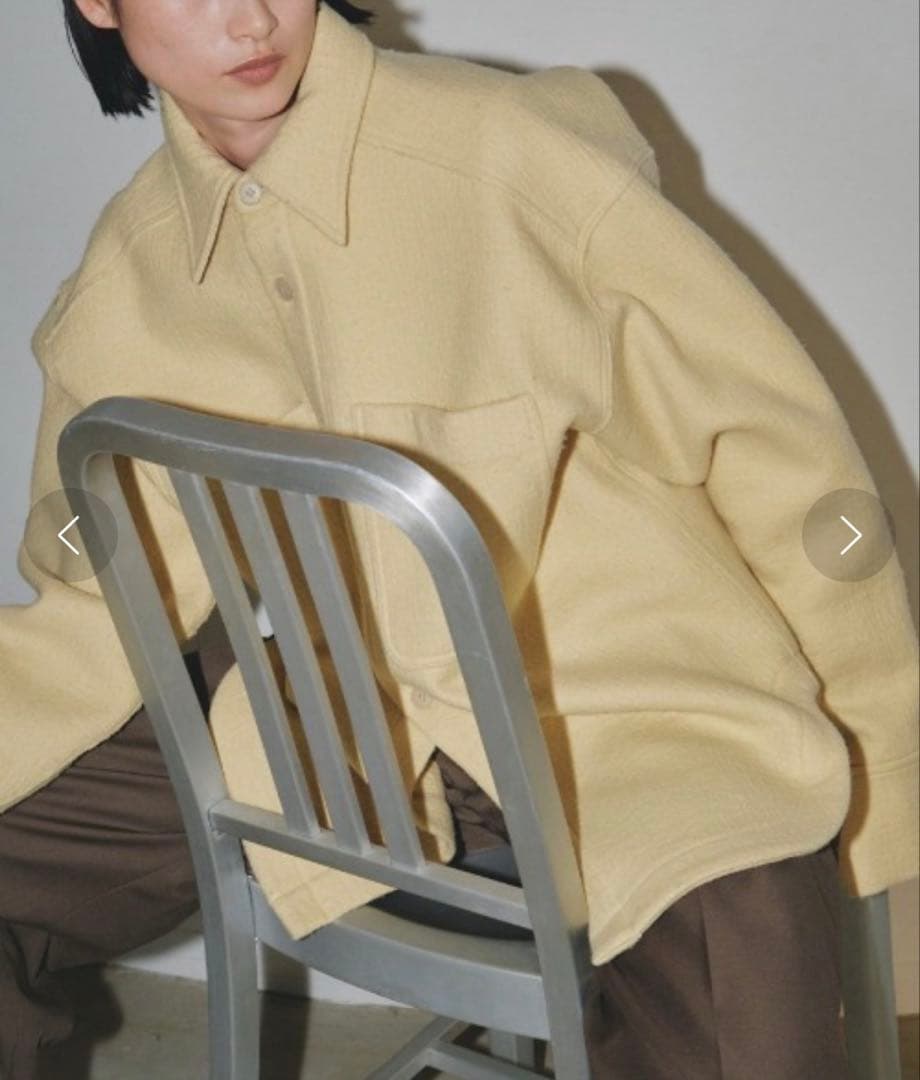 割引済み✨TODAYFUL Heavy Wool Jacket イエロー