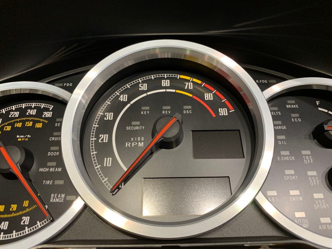 indicator メーターパネル メーターリング付き 86BRZ ZN6ZC6