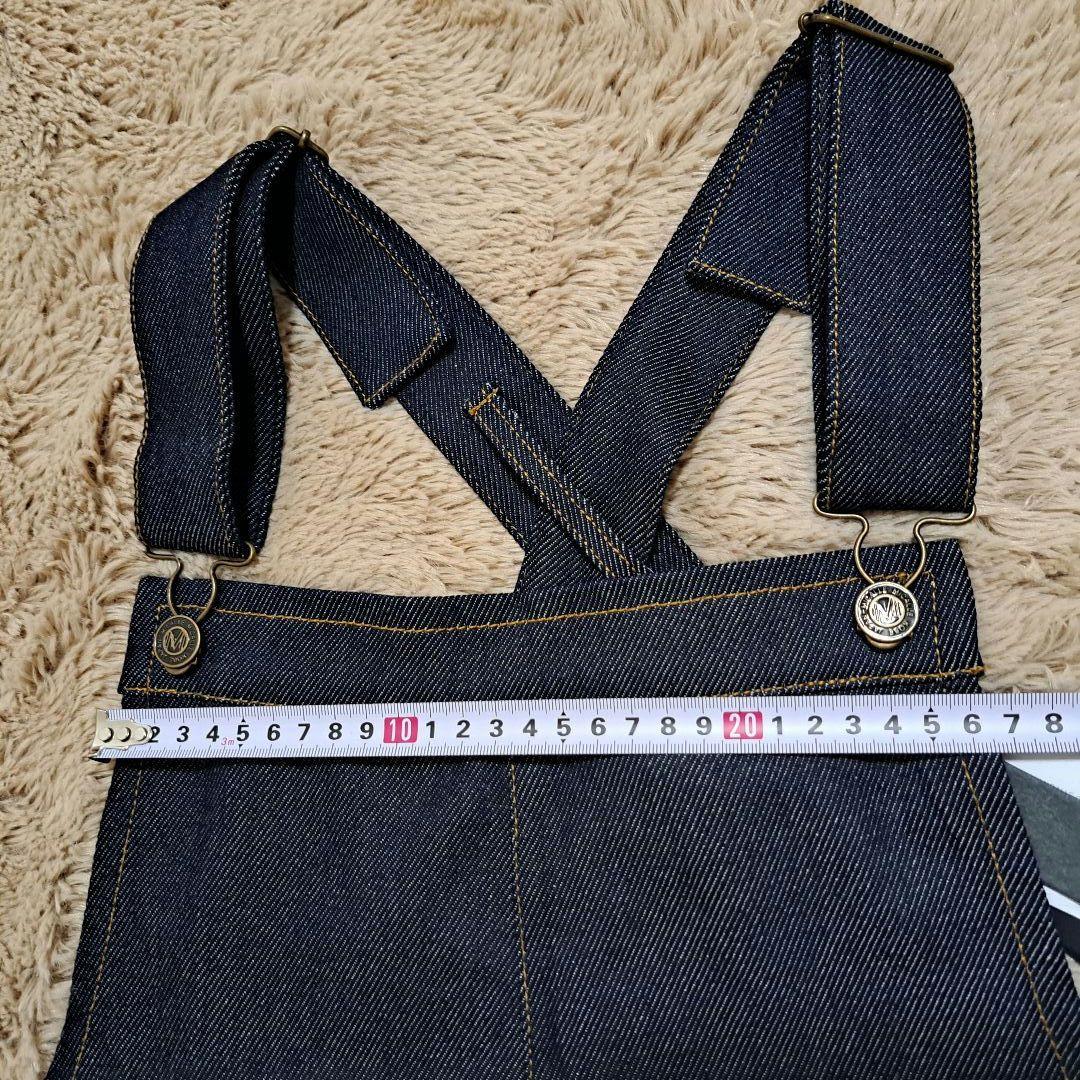 [新品]MICALLE MICALLE ミカーレミカーレ デニムサロペットワイド